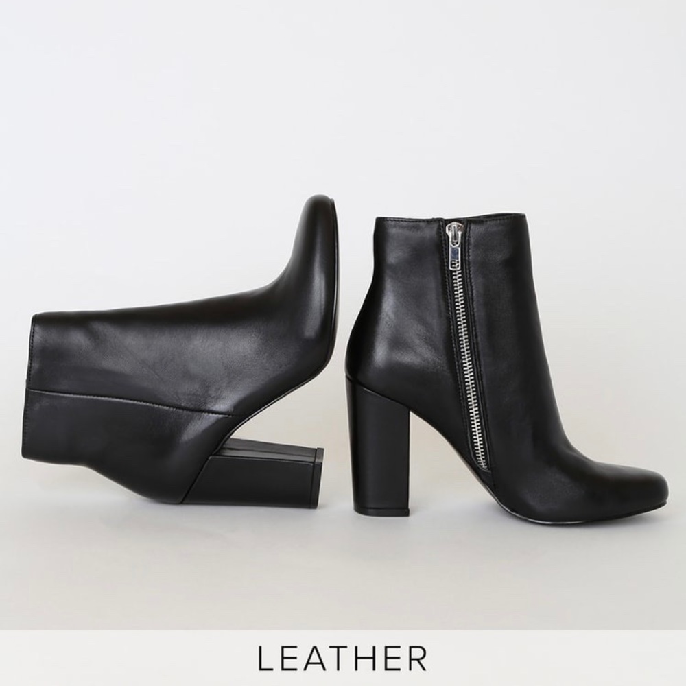 Steve Madden Leather Pixie Booties - Picture 2 of 5